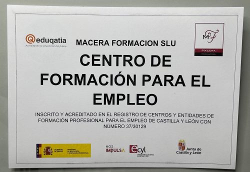 Eduardo Macera, centro de formación para el empleo acreditado por el ECYL